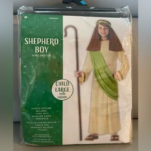 Shepherd Boy costume, size Large